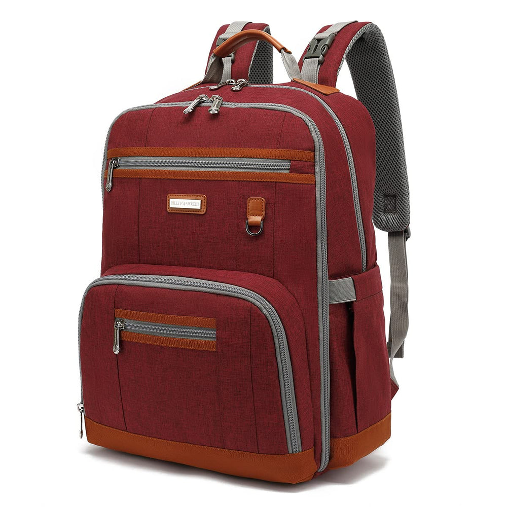 BILLITON MASHI diaper bag backpack main compartment organized for quick access and stress-free outings.