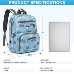 Billiton Mashi diaper bag backpack fixed stroller straps for hands-free travel