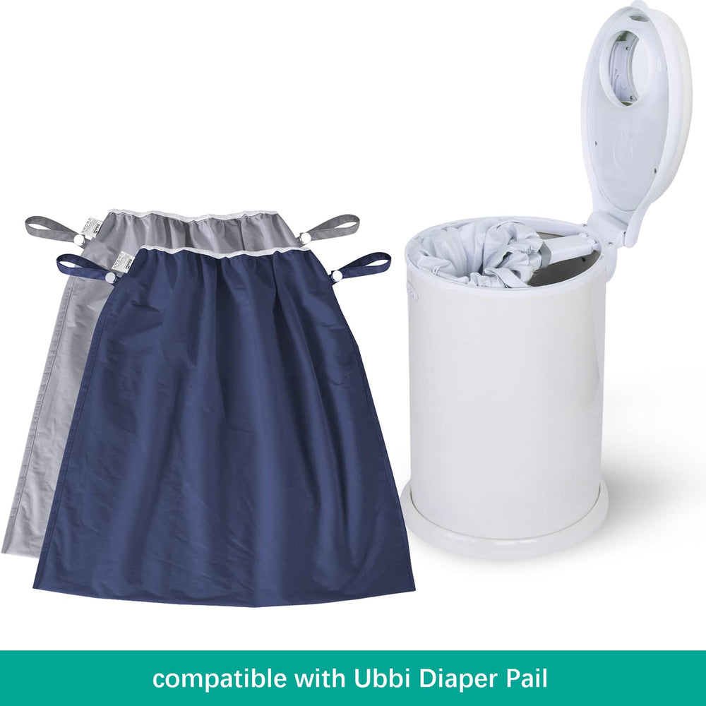 Biloban 13-gallon capacity bags offer ample storage for dirty diapers