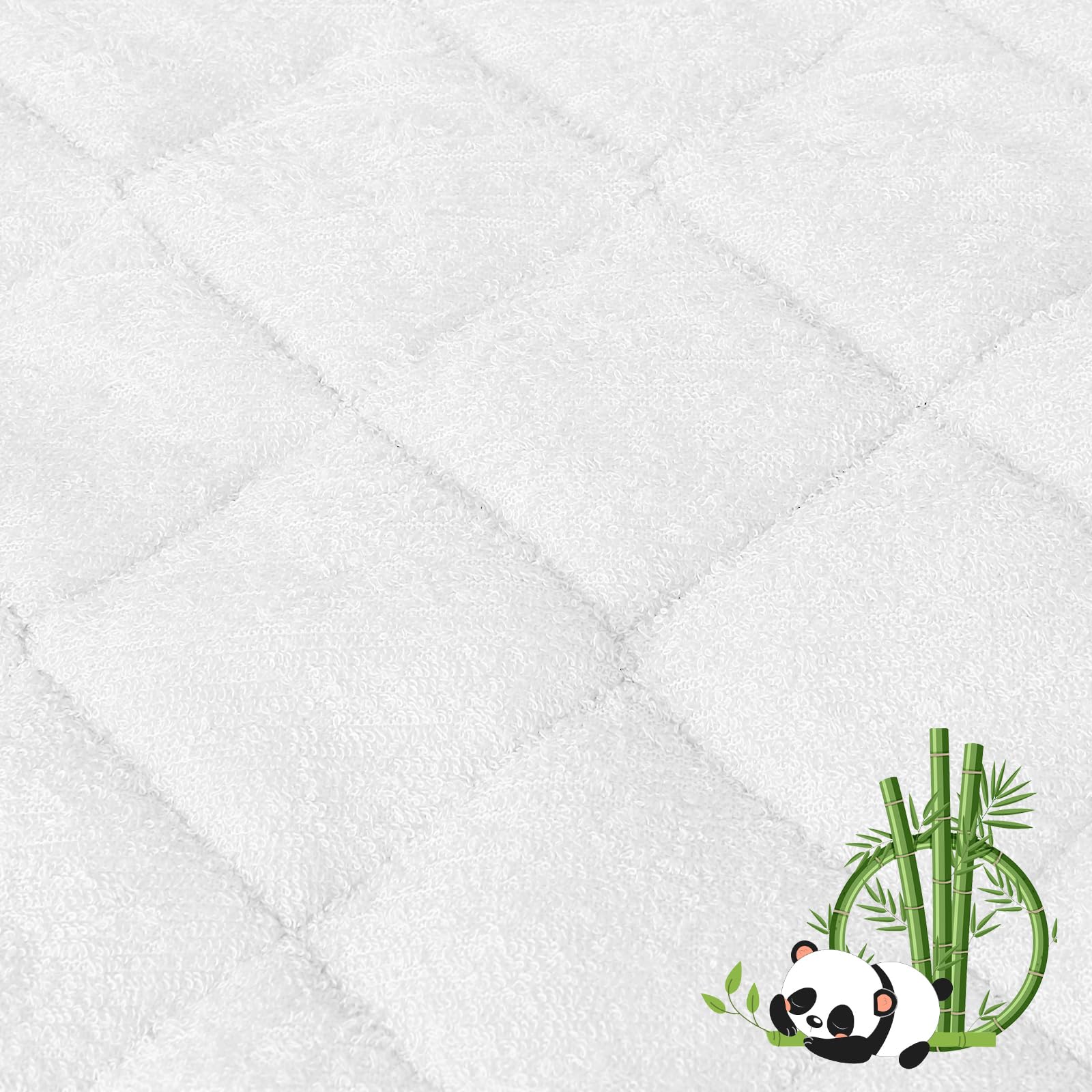 Biloban absorbent, breathable material manages moisture for clean changes.