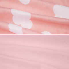 Biloban premium microfiber fabric feels soft and breathable for comfortable naps