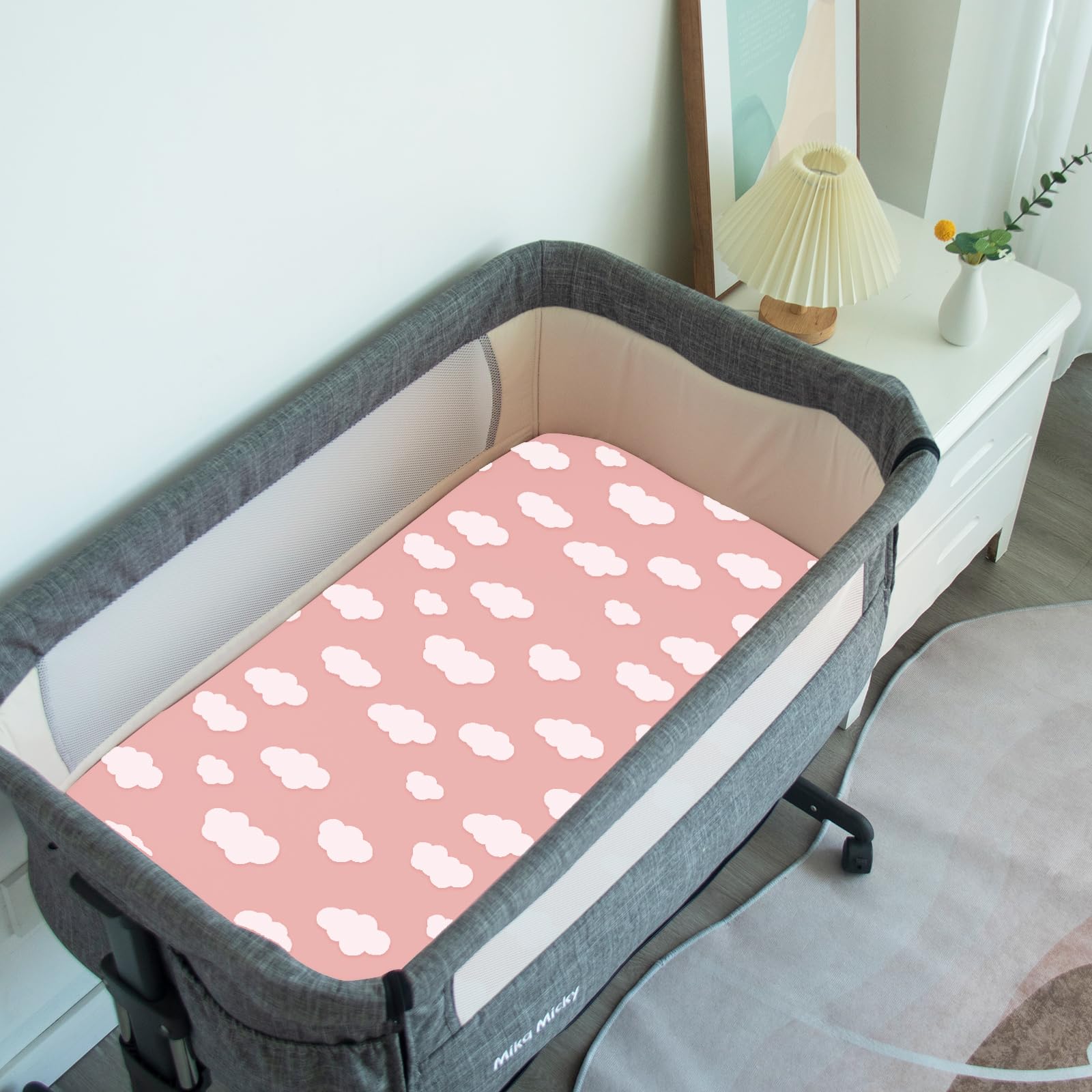 Biloban fits most standard rectangle bassinet mattresses like Mika Micky and Dream On Me
