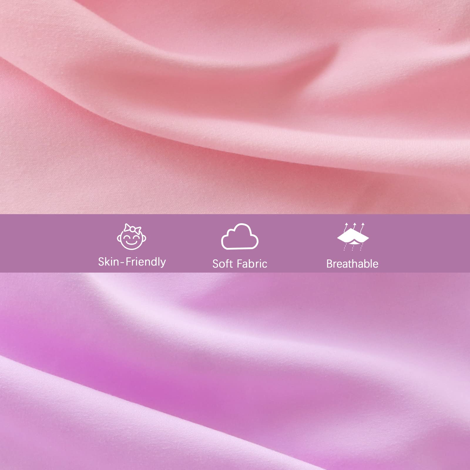 Biloban baby bassinet sheets ultra-soft microfiber close-up emphasizes skin-friendly comfort.