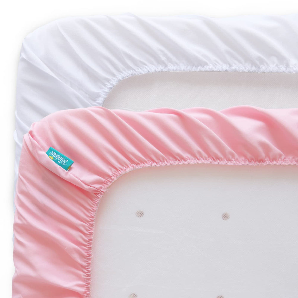 Biloban gift-ready bassinet sheets 4-pack for new parents
