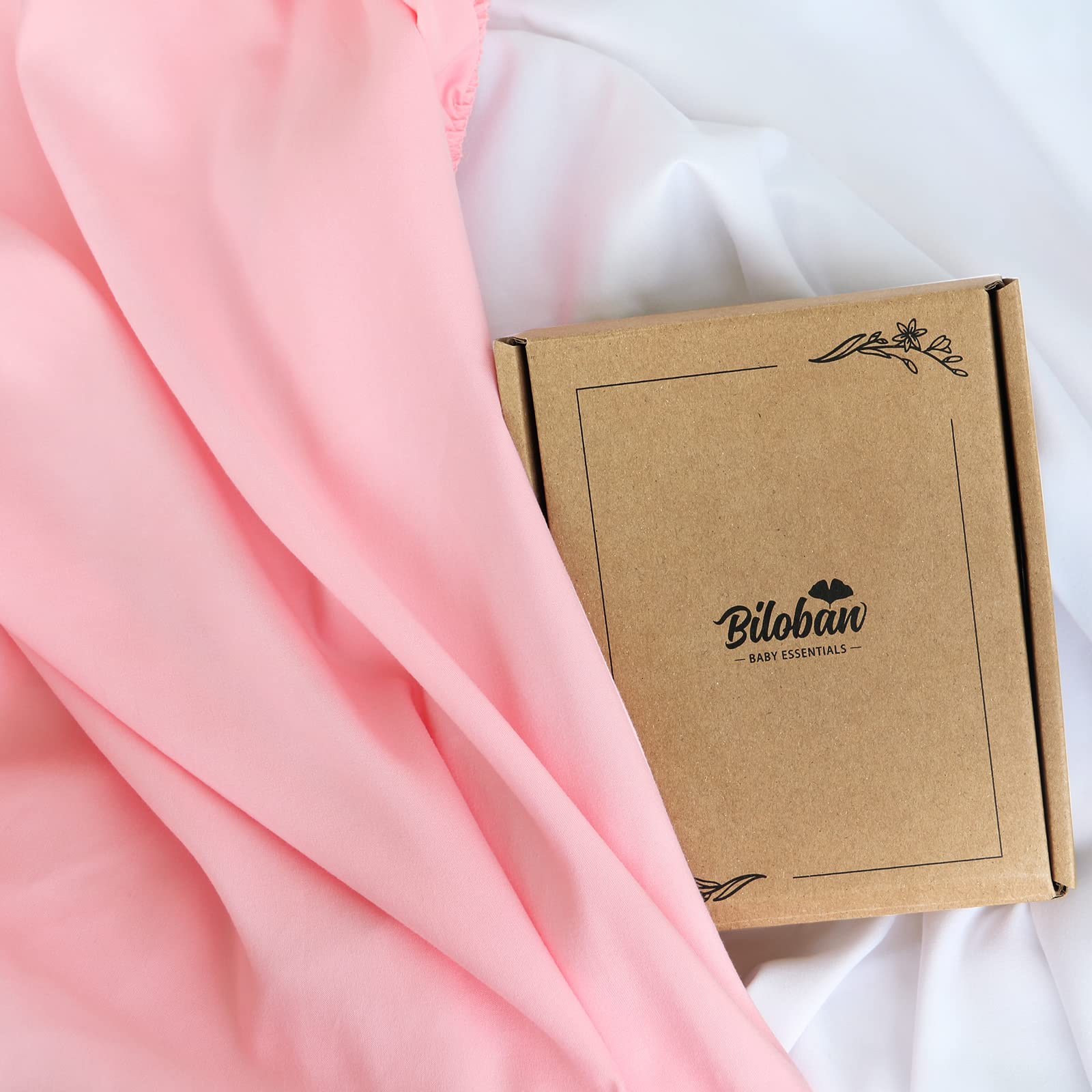 Biloban bassinet sheets ultra-soft microfiber for gentle baby skin