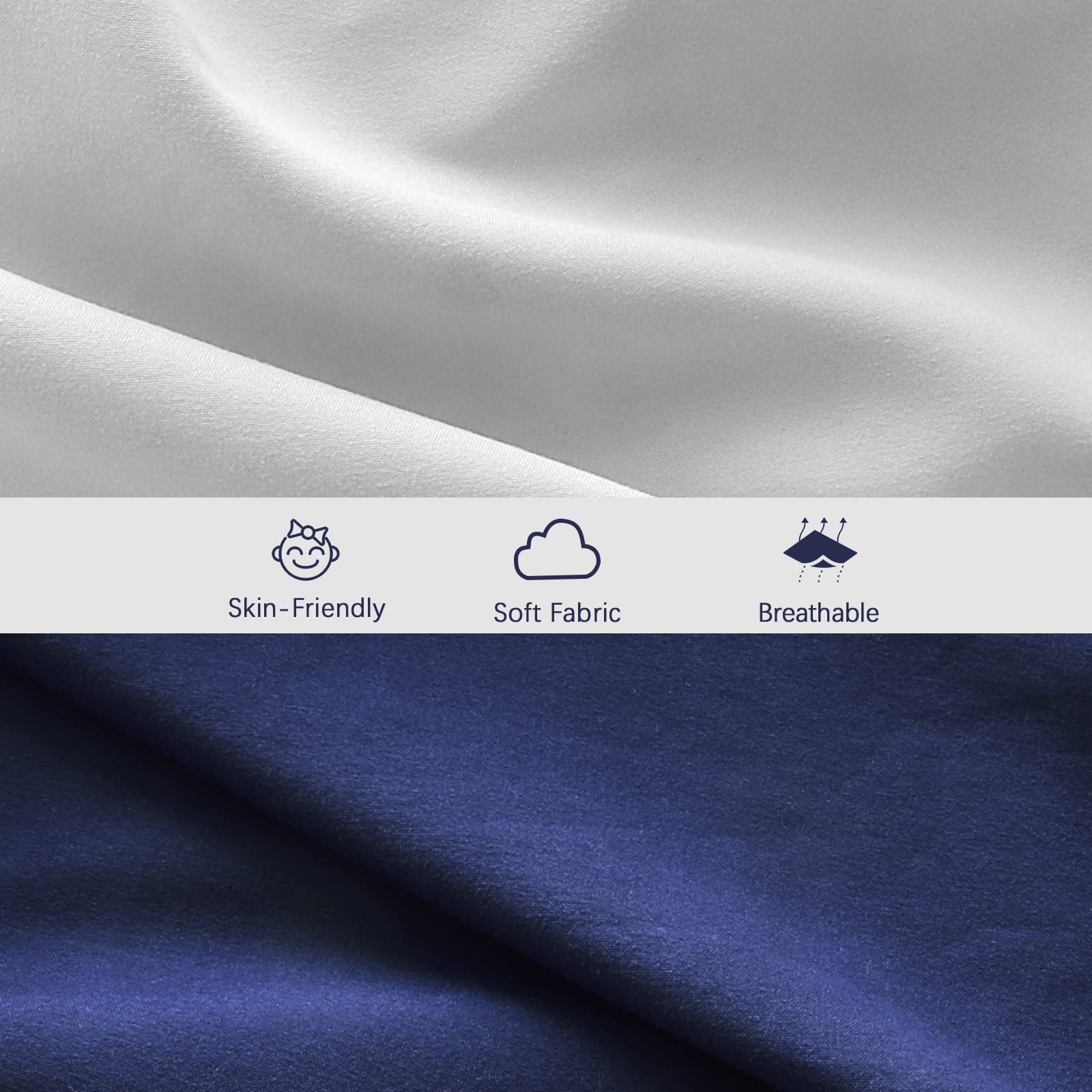 Biloban baby bassinet sheets soft microfiber jersey closeup shows gentle skin-friendly fabric.