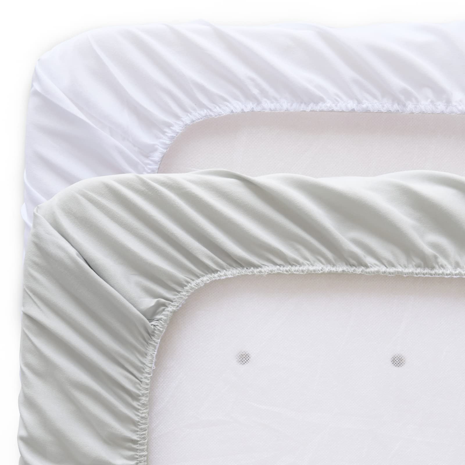 Biloban bassinet sheets washable design for easy at-home care and quick refresh.