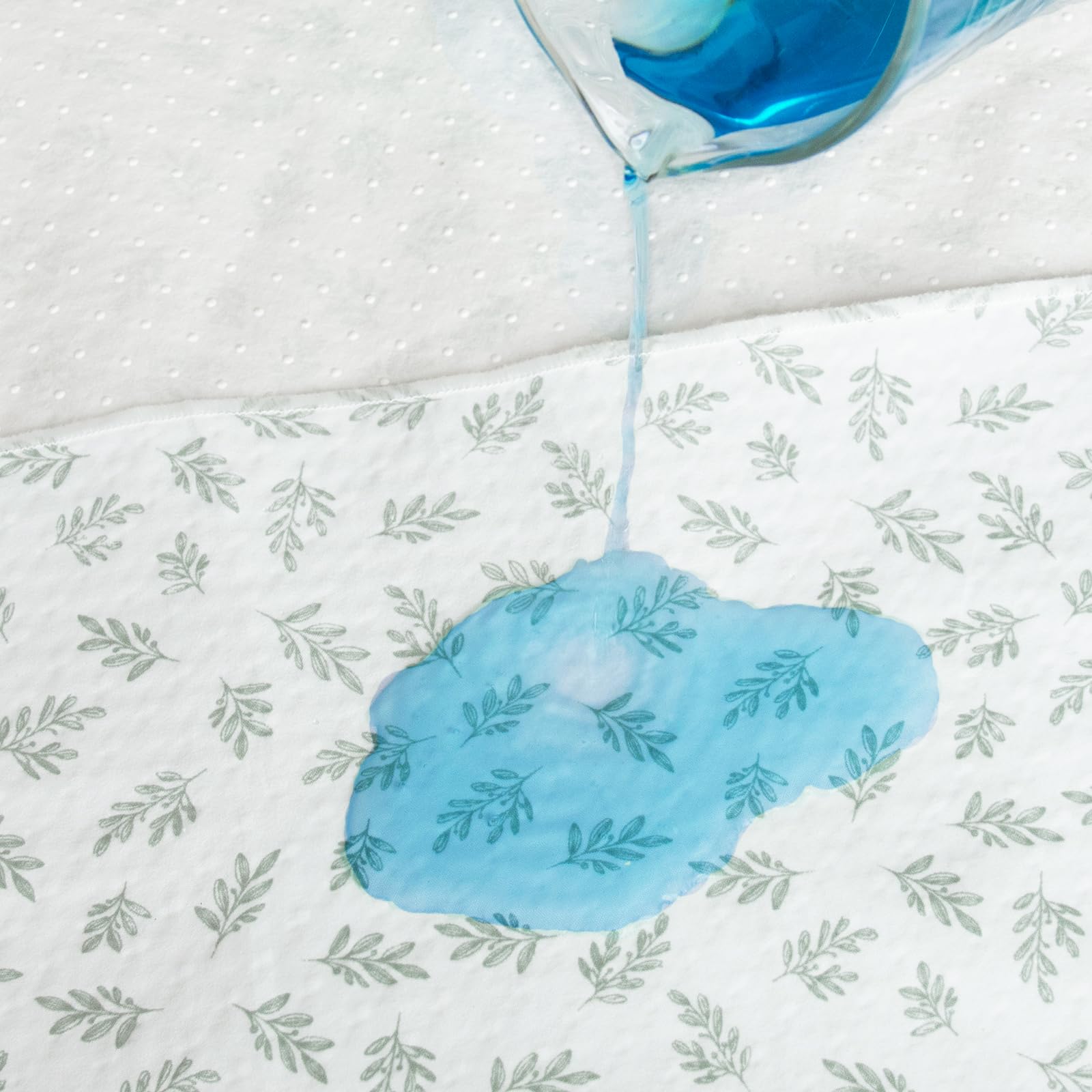 Biloban baby splat mat anti-slip bottom stays put for safe meals and play.