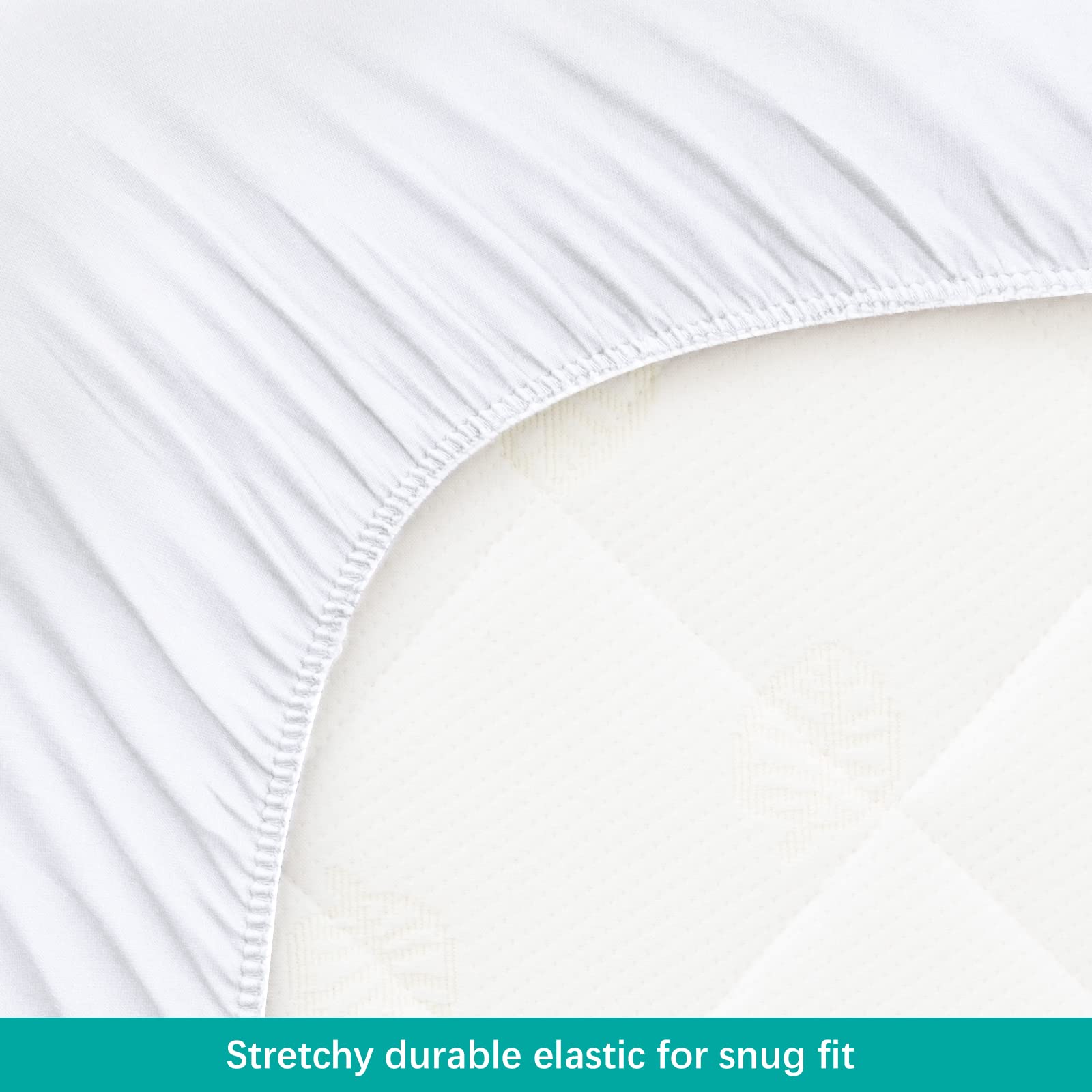 Biloban bassinet protector waterproof back layer blocks leaks without sacrificing breathability