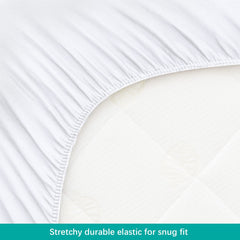 Biloban bassinet protector waterproof back layer blocks leaks without sacrificing breathability