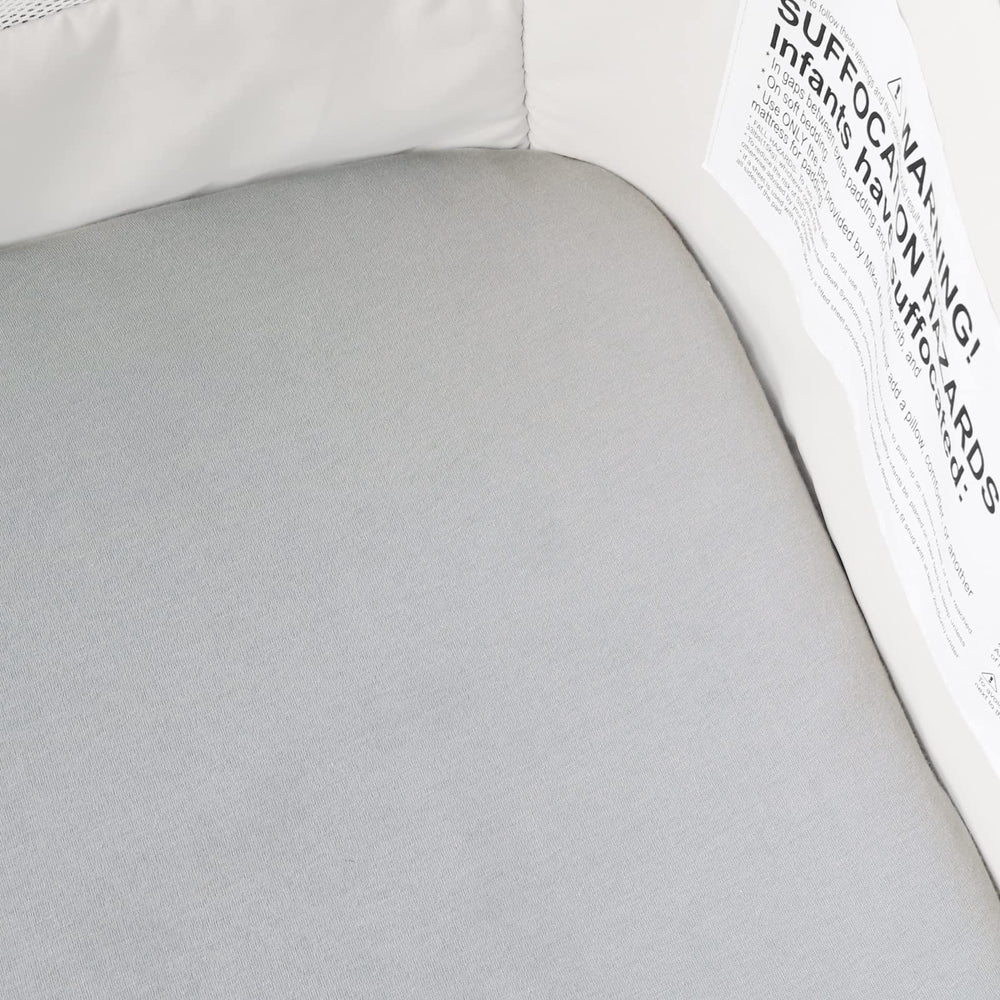 Biloban bassinet sheets care instructions indicate machine wash friendly care.