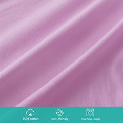 Biloban 100% cotton sheets colorfast and easy to care for