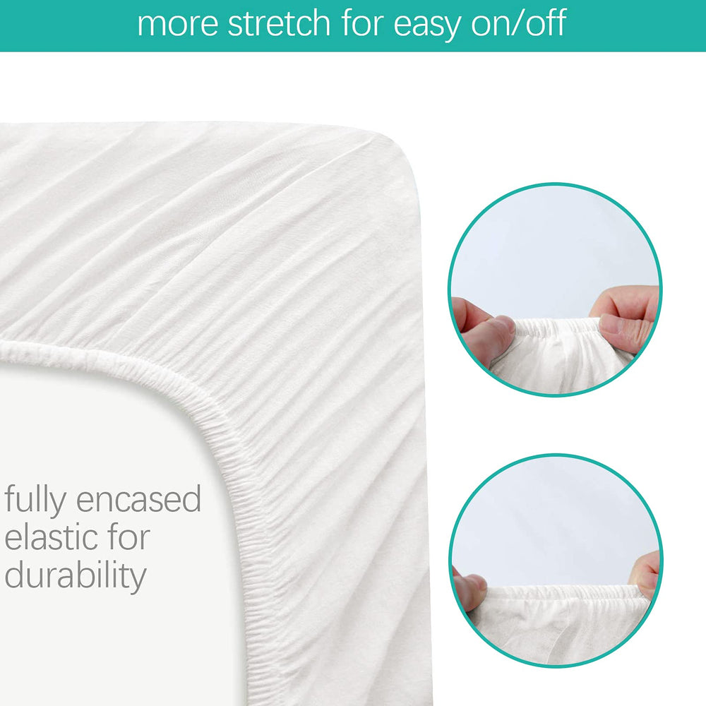 Biloban elastic-edge secure-fit keeps sheets in place