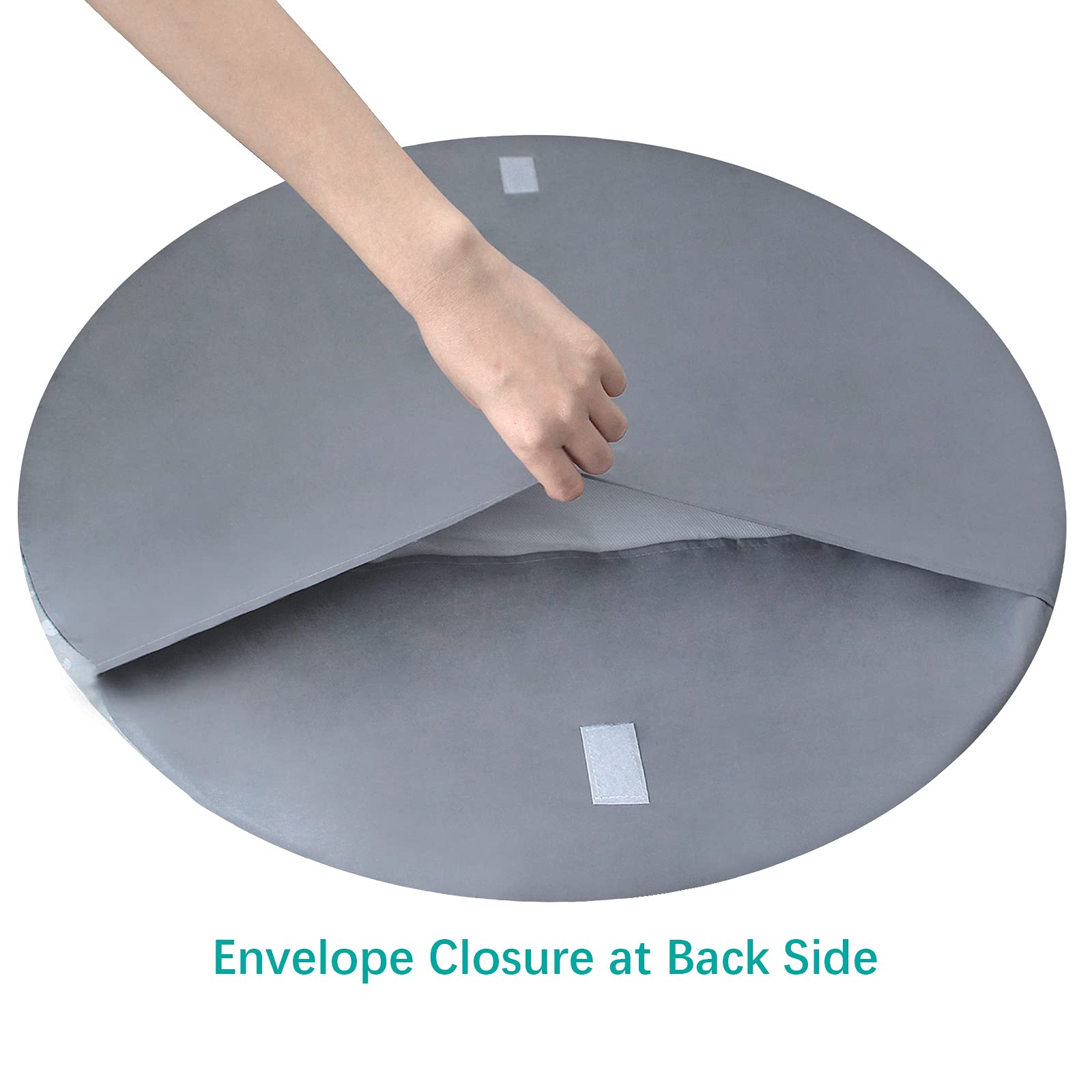 Biloban envelope-snug-fit demonstrates quick, secure changes.
