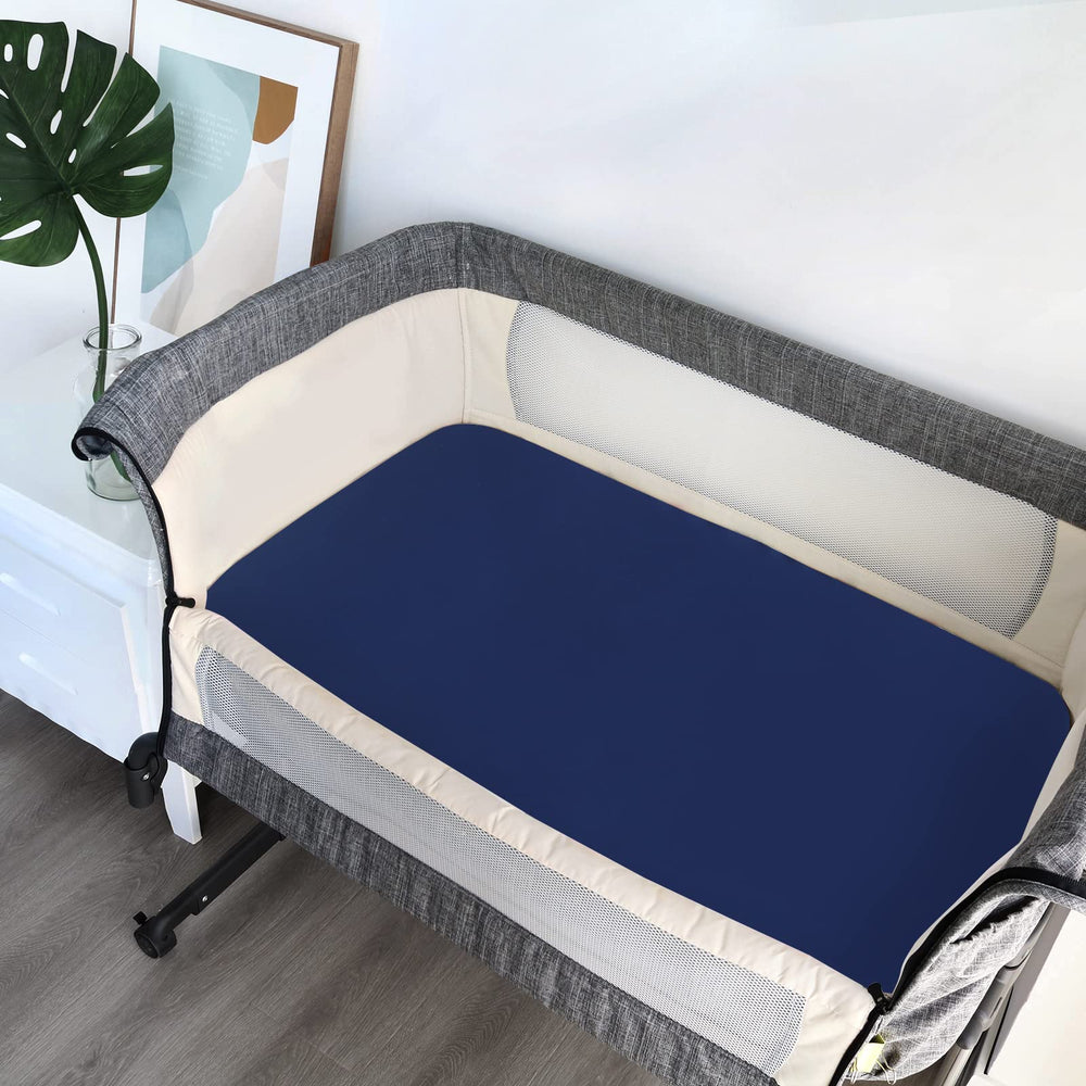 Biloban four-pack patterns ready to mix and match for calm nursery vibes.