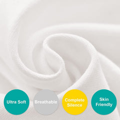 Biloban bassinet sheets universal-fit hourglass mattress provides breathable soft sleep for newborns.