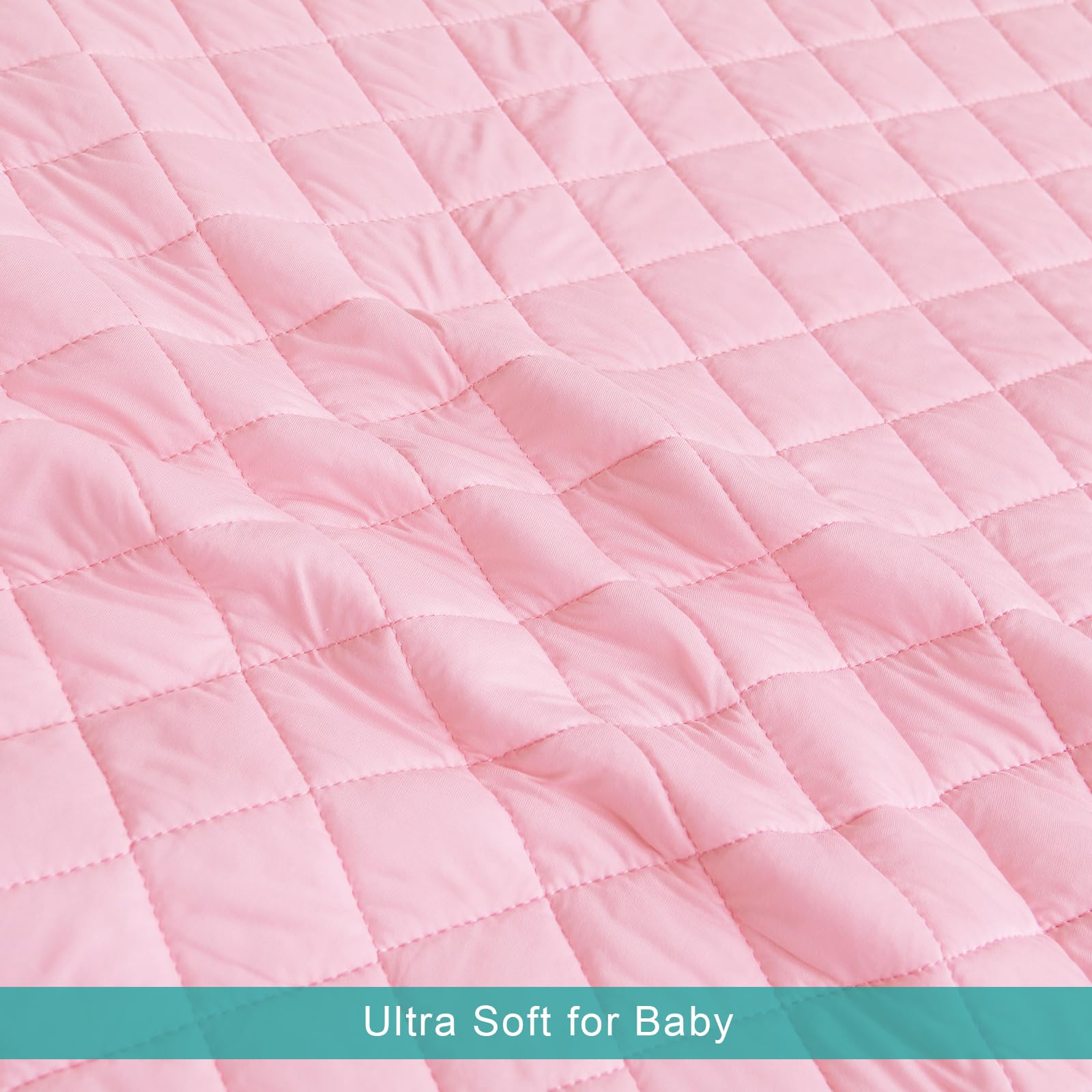 Biloban comforter in stroller car seat use scenario for on-the-go comfort