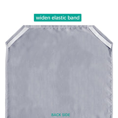 Biloban cot sheets with widened elastic straps for snug daycare fit.
