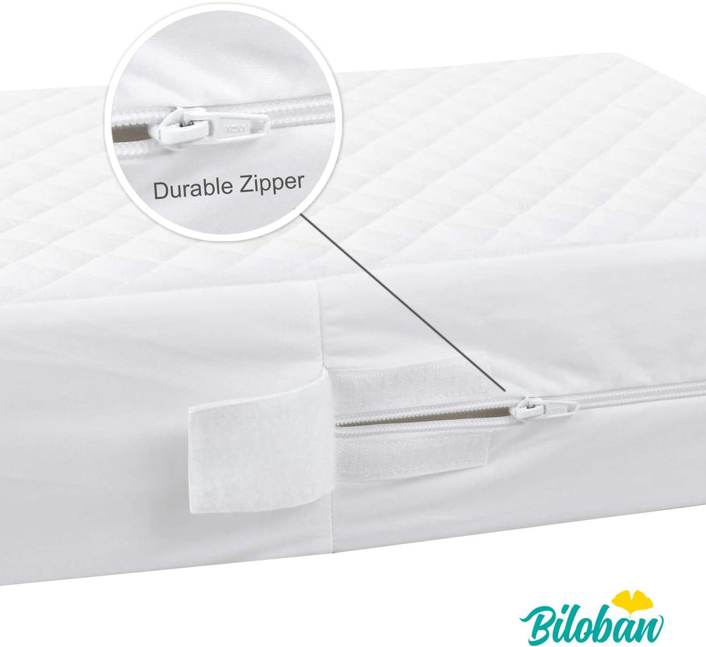Biloban crib mattress 28x52 up to 6in fit ensures standard-size compatibility