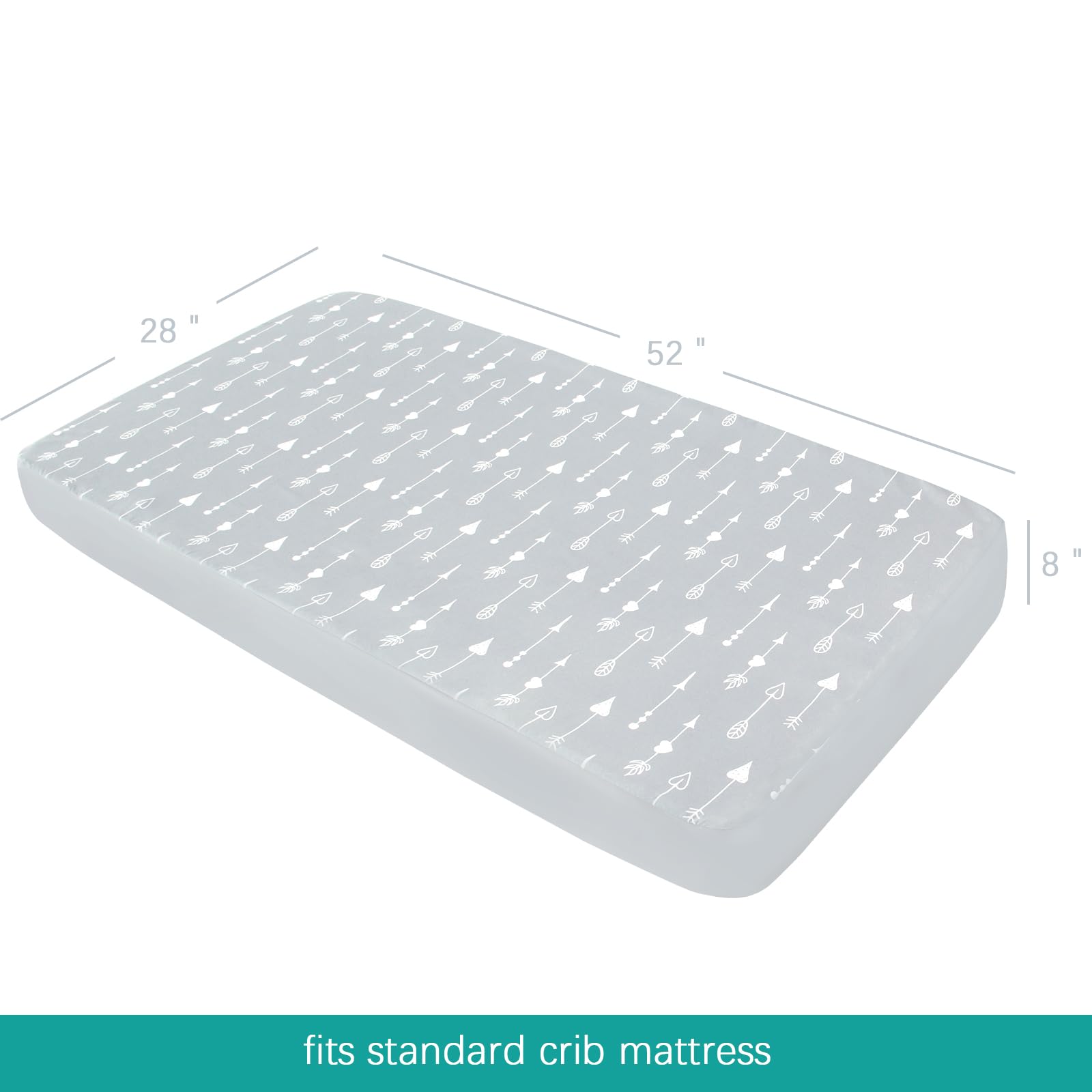 Biloban crib sheet eco-friendly materials produced under strict standards for peace of mind.
