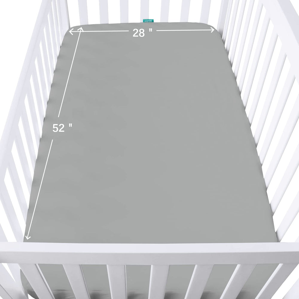 Biloban breathable jersey crib sheet supports comfortable sleep