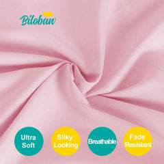 Biloban easy-care design allows quick laundering and drying.