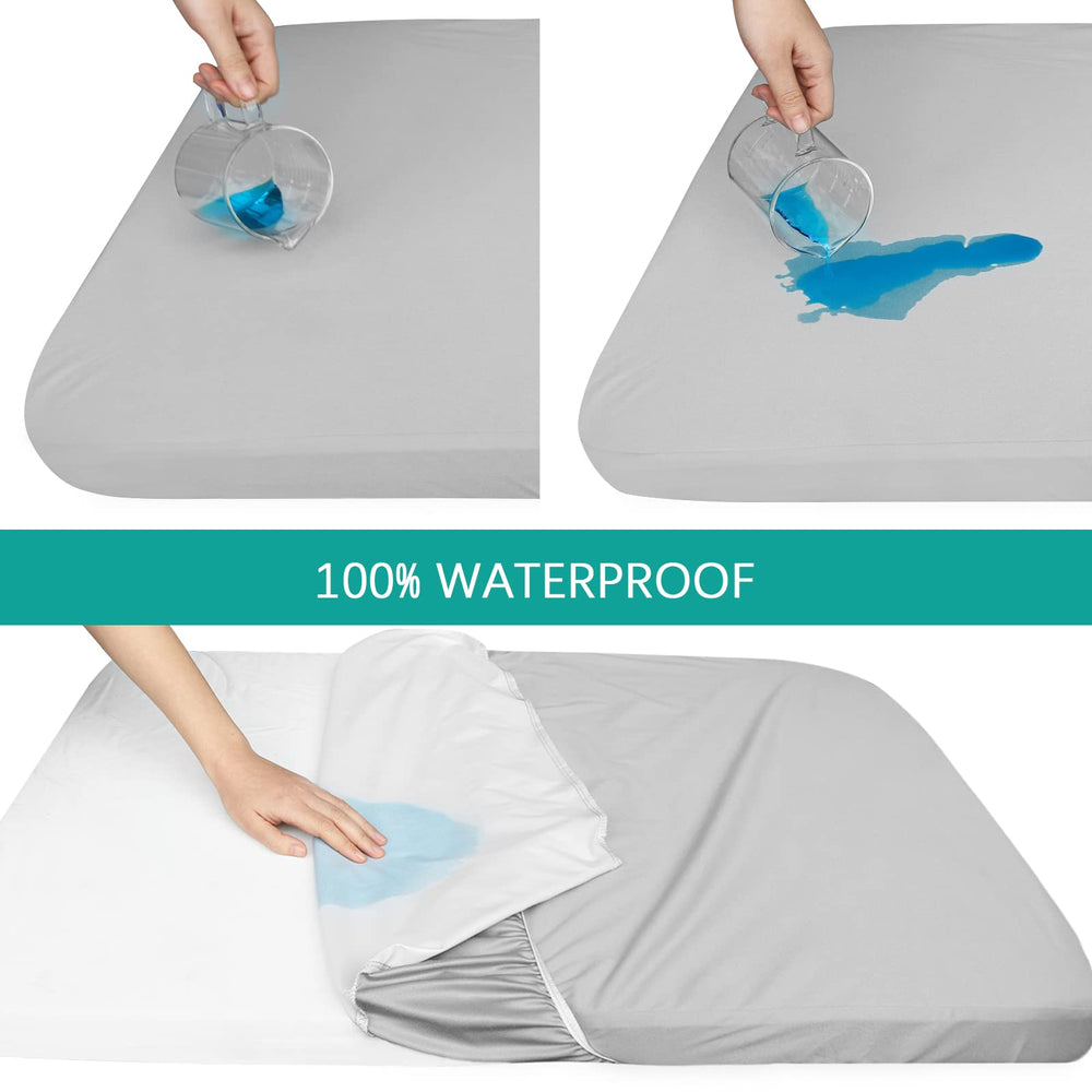 Biloban 17x32 inch oval sheet demonstrates versatile fit on bassinet mattresses.