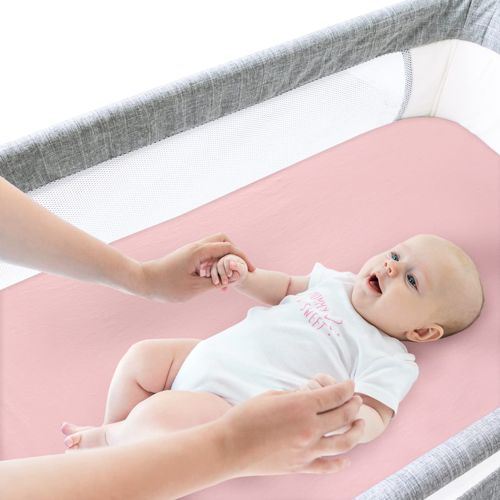 Biloban halo bassinest compatible sheets for easy nursery changes