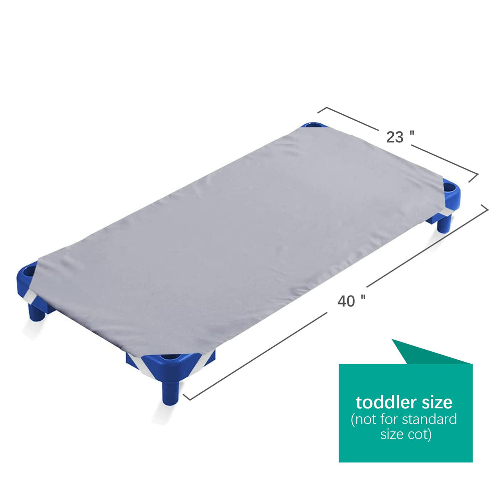 Biloban-machine-washable cot-sheet shown for simple overall cleaning.
