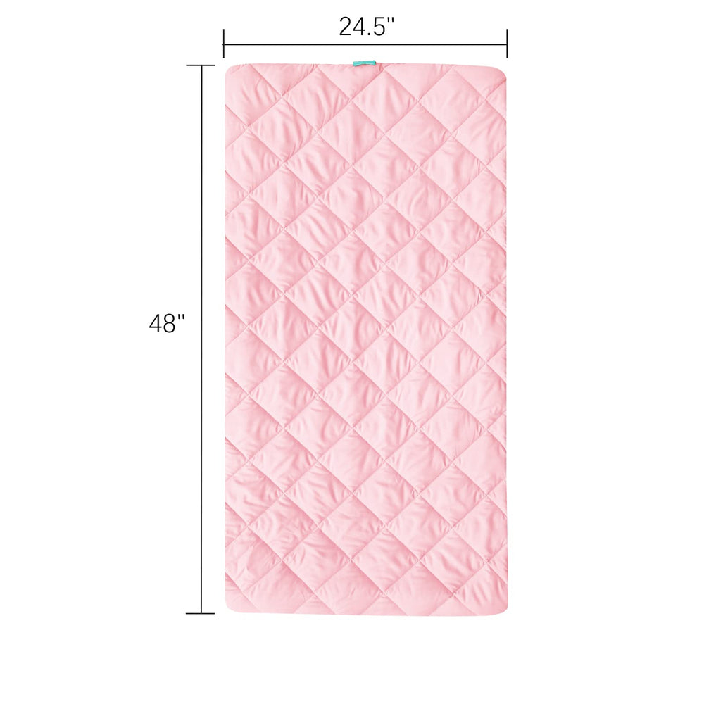 Biloban machine washable and dryer safe for easy care on trips.