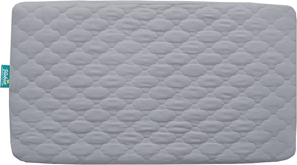 Biloban machine-washable protector stays fresh with easy dryer or air-dry.