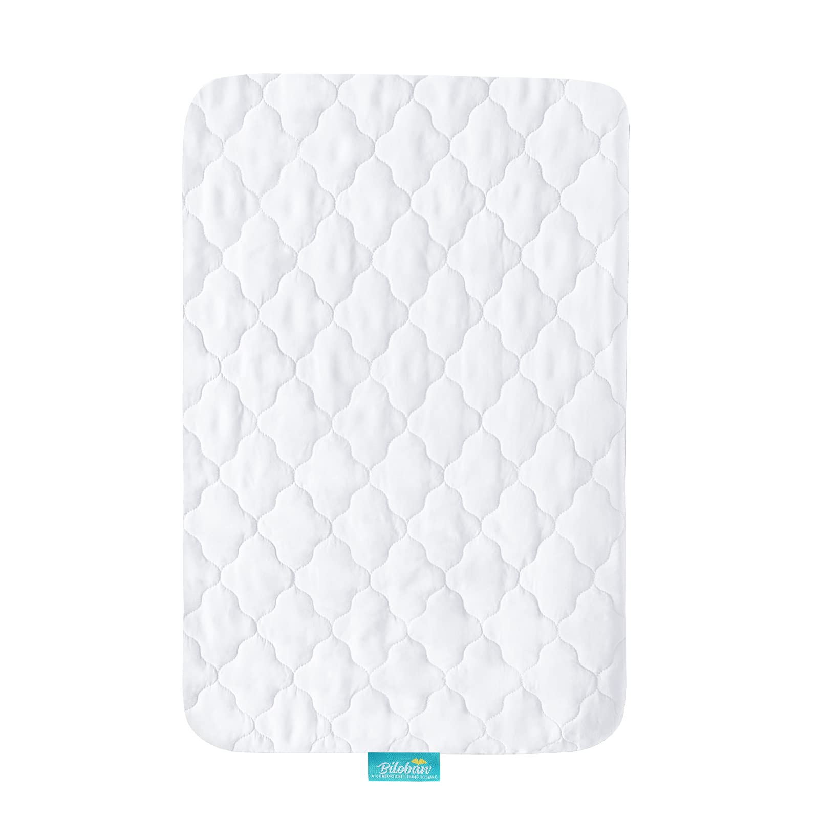 Biloban protector is washable and durable for frequent accidents and quick refreshes.