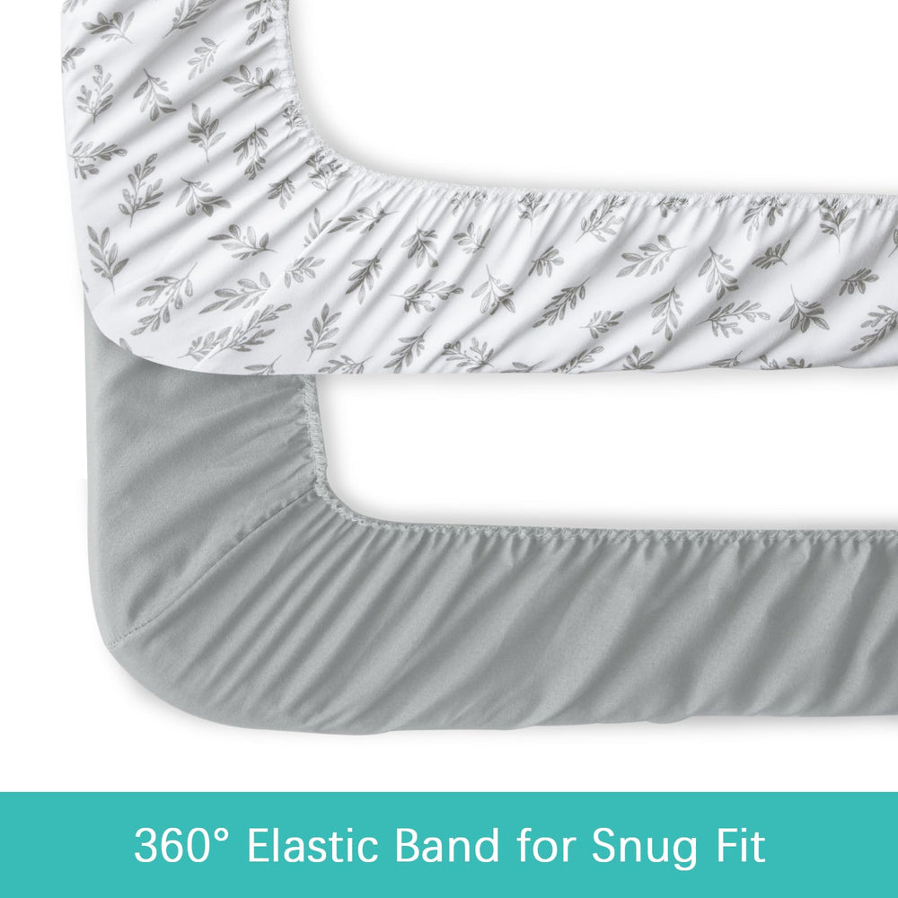 Demonstrates an 8-inch deep pocket keeping the sheet firmly in place.
