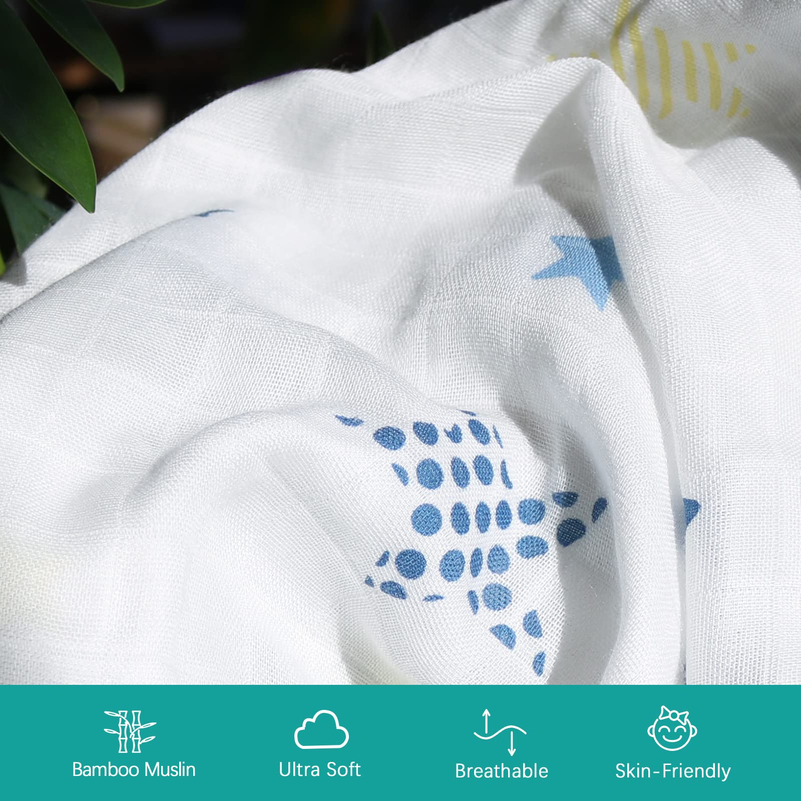 Biloban muslin bassinet sheets breathable fabric for cozy naps