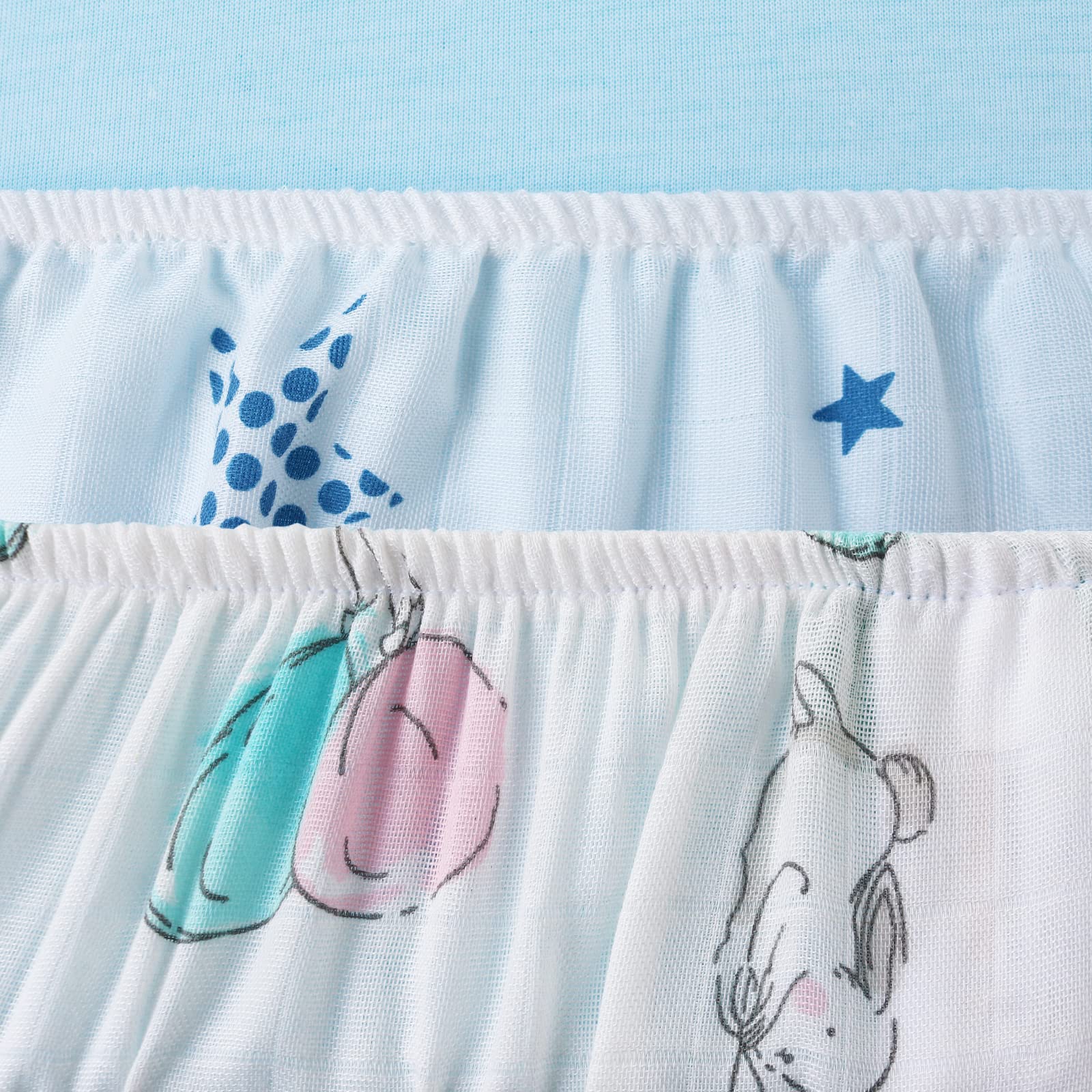 Biloban muslin bassinet sheets in ultra-soft jersey for gentle sleep