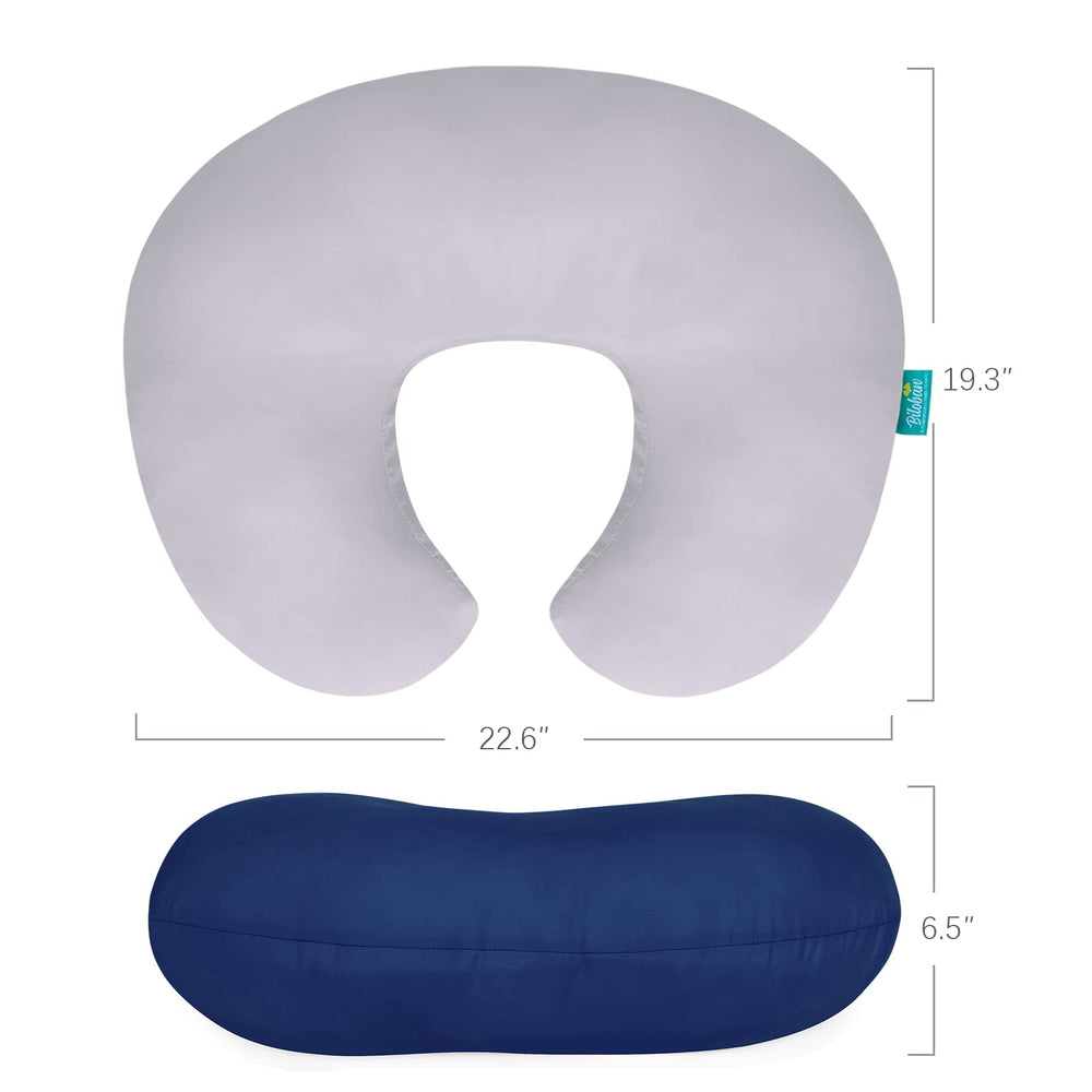 Biloban nursing pillow cover registry gift-ready for baby showers