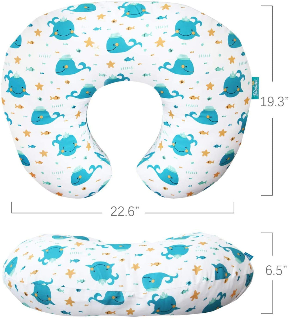 Biloban nursing pillow cover two-pack provides replacement options
