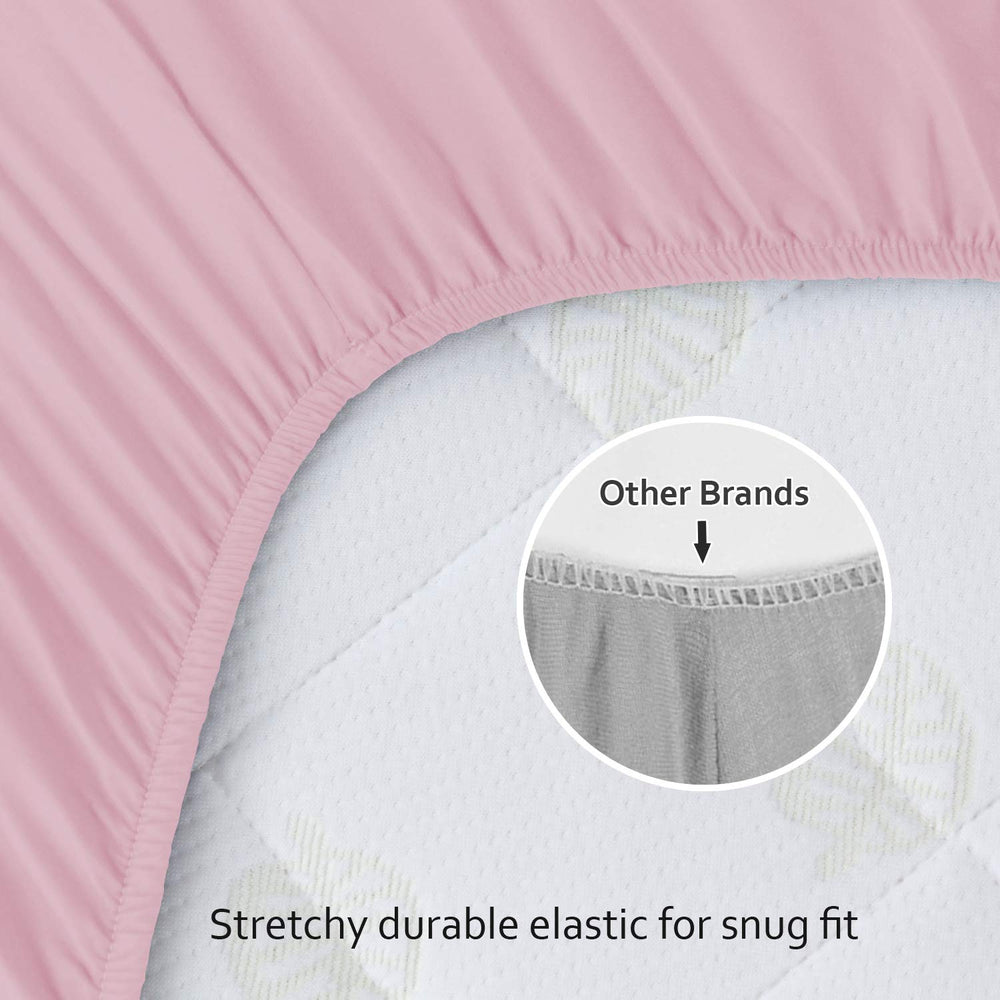 Biloban pack and play sheets machine-washable design simplifies post-use cleanup