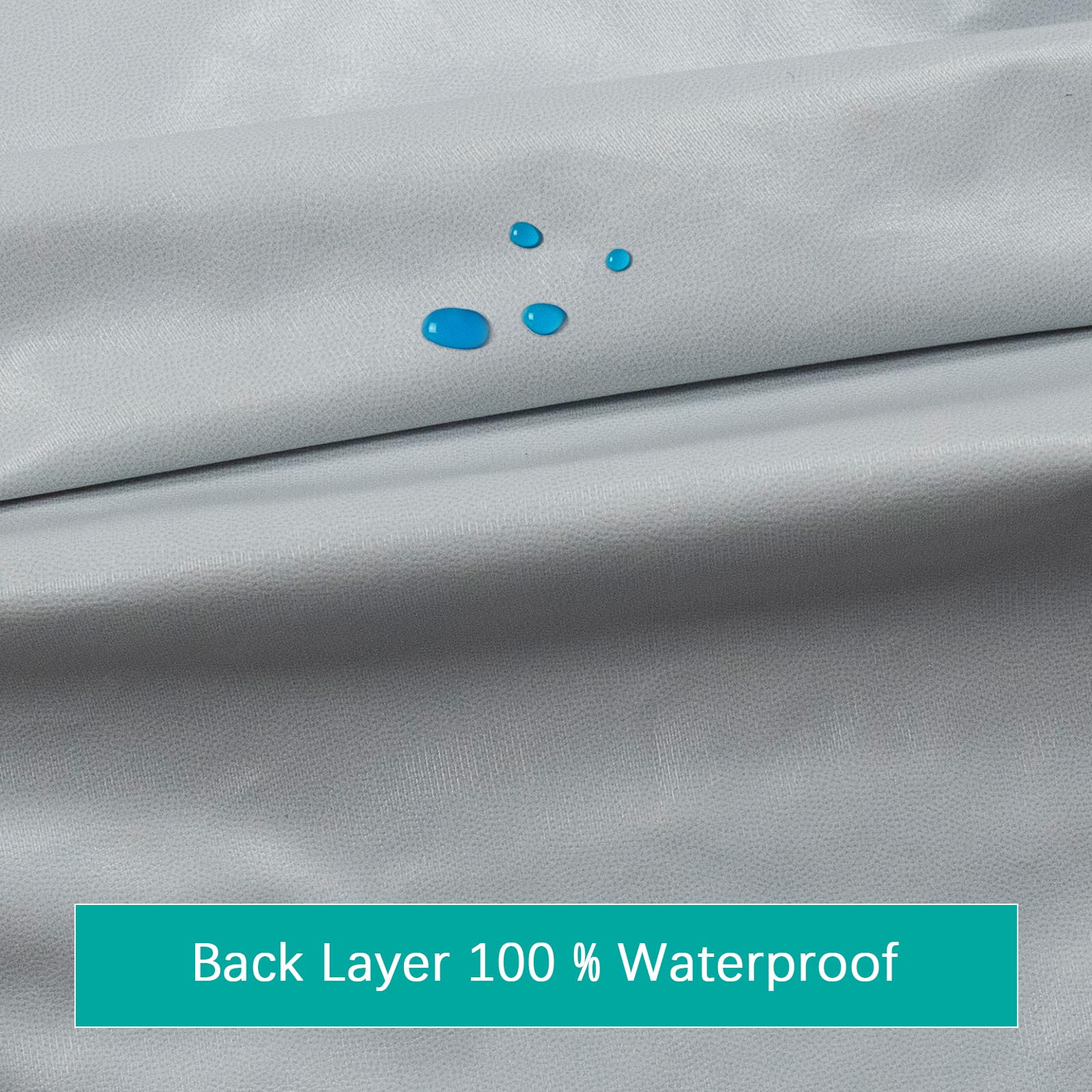 Biloban pack and play sheets on mattress demonstrate secure 38x26 fit