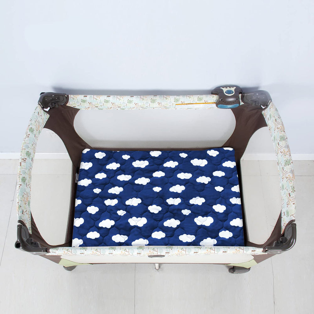 Biloban machine-washable fabric keeps cleanup easy after frequent accidents.
