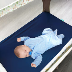 Biloban pack-n-play mattress protector micropeach surface for cozy sleeps
