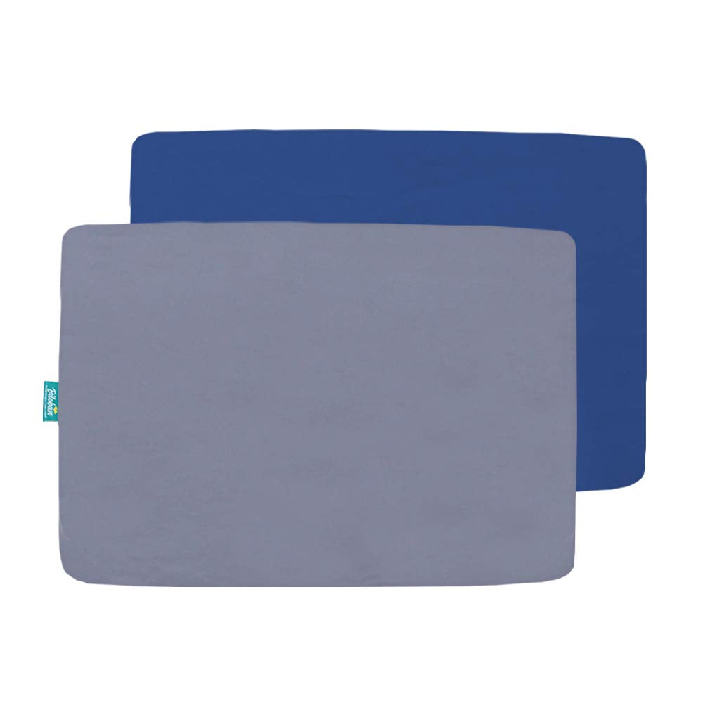 Biloban pack-n-play sheet elastic band provides snug fit for secure playard setup