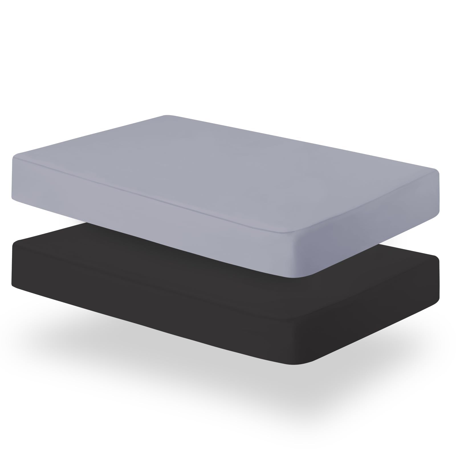 Biloban pack-n-play sheet fitted on Graco mattress for secure playtime.