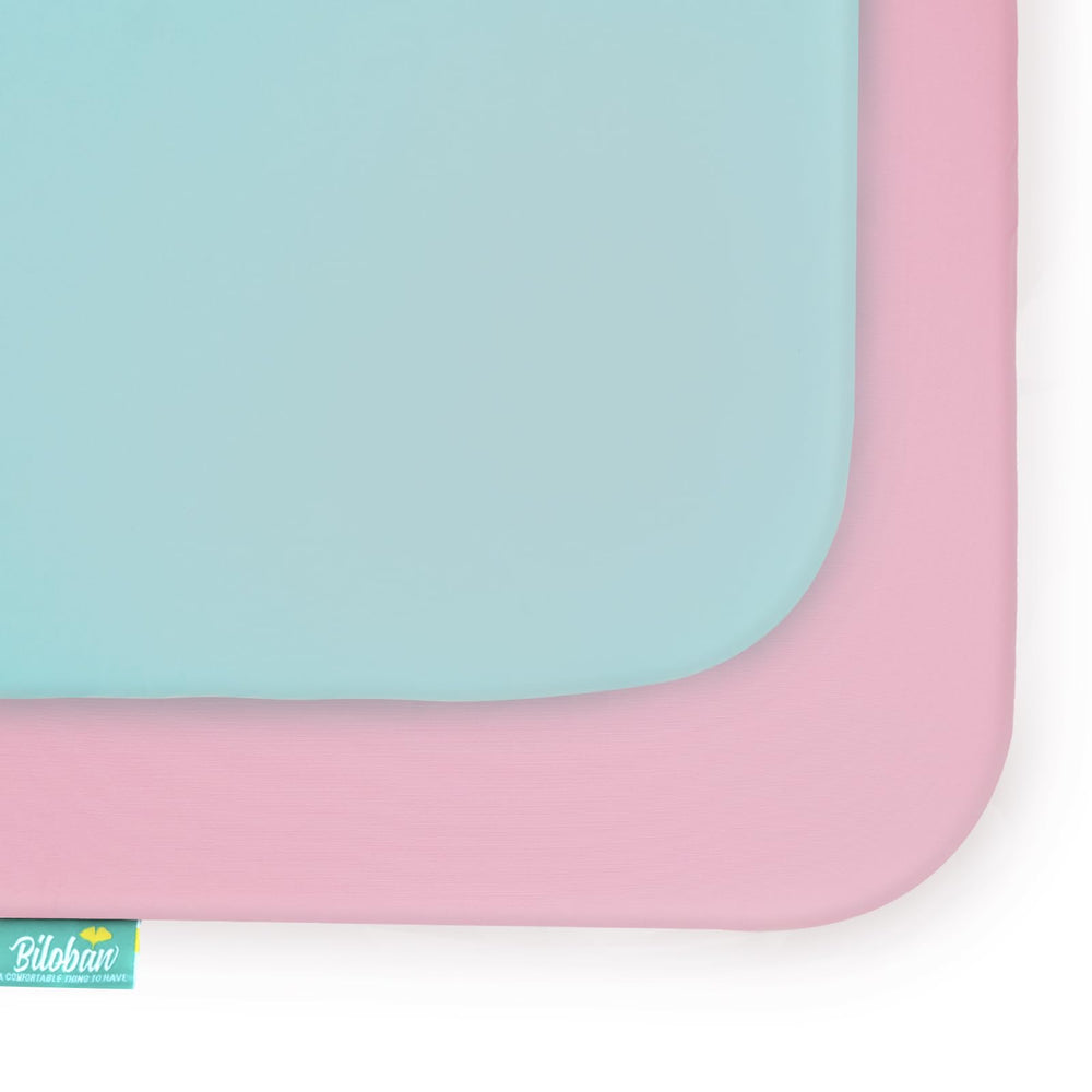 Biloban lifetime guarantee badge highlighting durable fabric and promise of support.