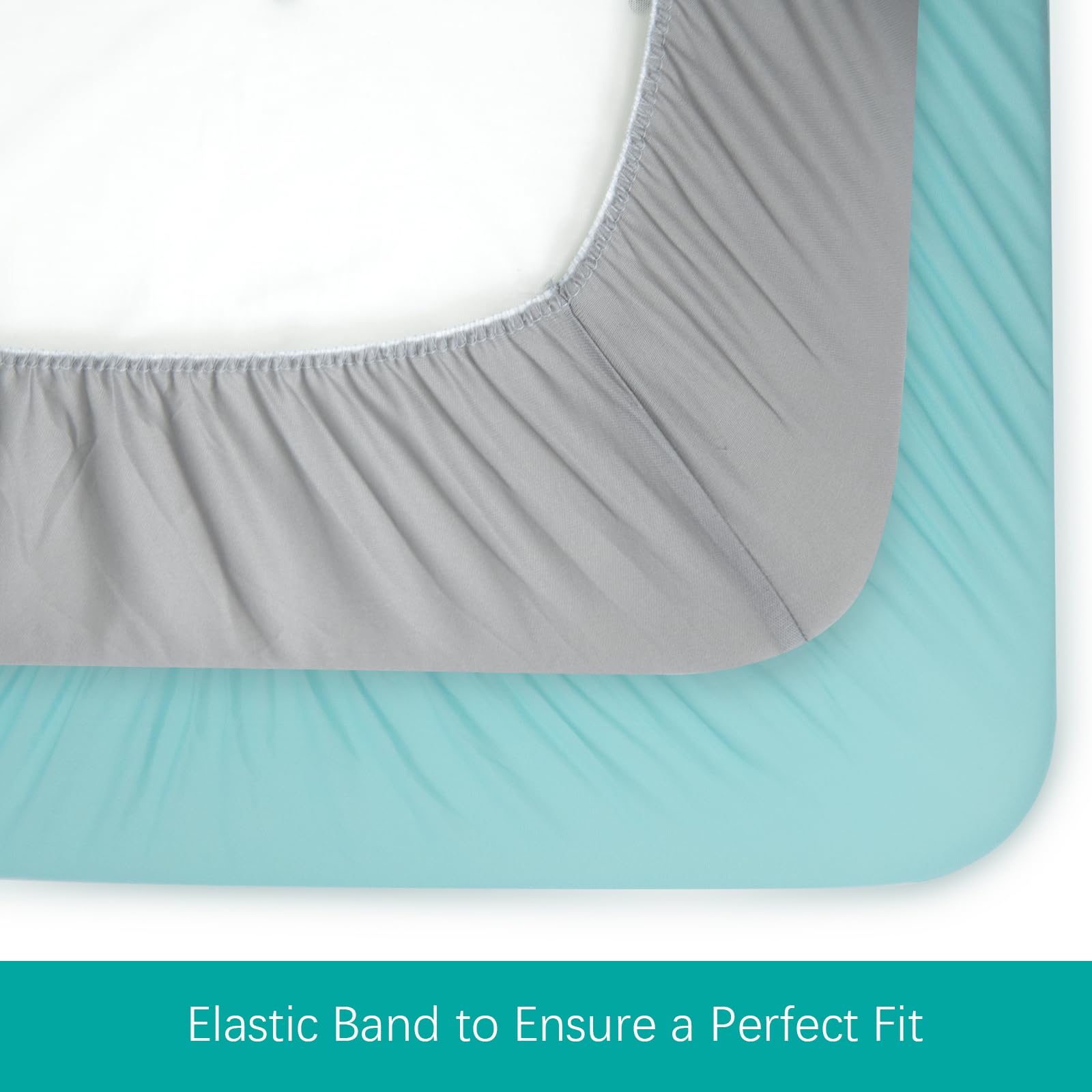 Biloban Pack and Play sheets eco-friendly fabric for durable, repeated use.