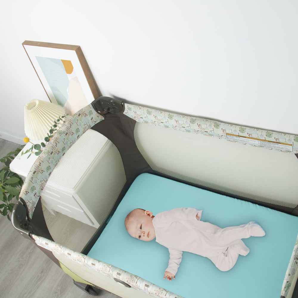 Biloban Pack and Play sheets feature ultra-soft microfiber for baby comfort.