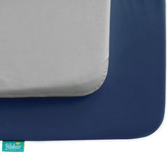 Biloban ultra-soft microfiber surface for baby comfort during sleep