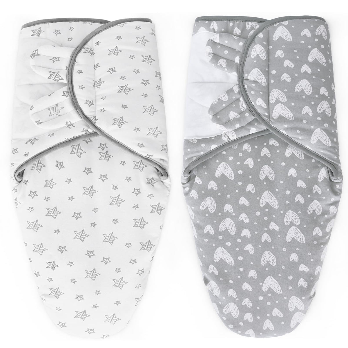 Biloban quilted baby swaddles close-up fabric detail showing soft warmth and comfort
