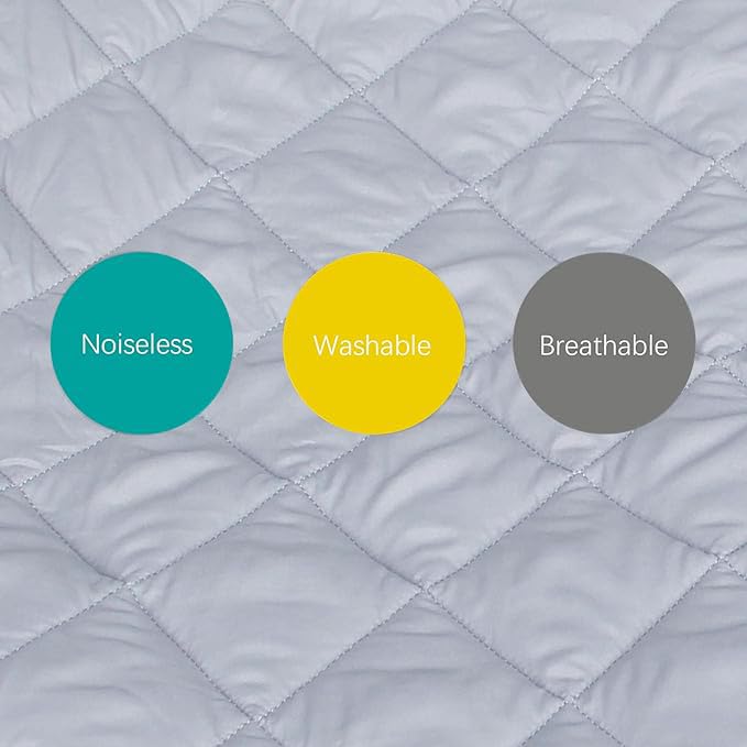 Biloban quilted bedding close-up highlights breathable material and gentle surface for children.