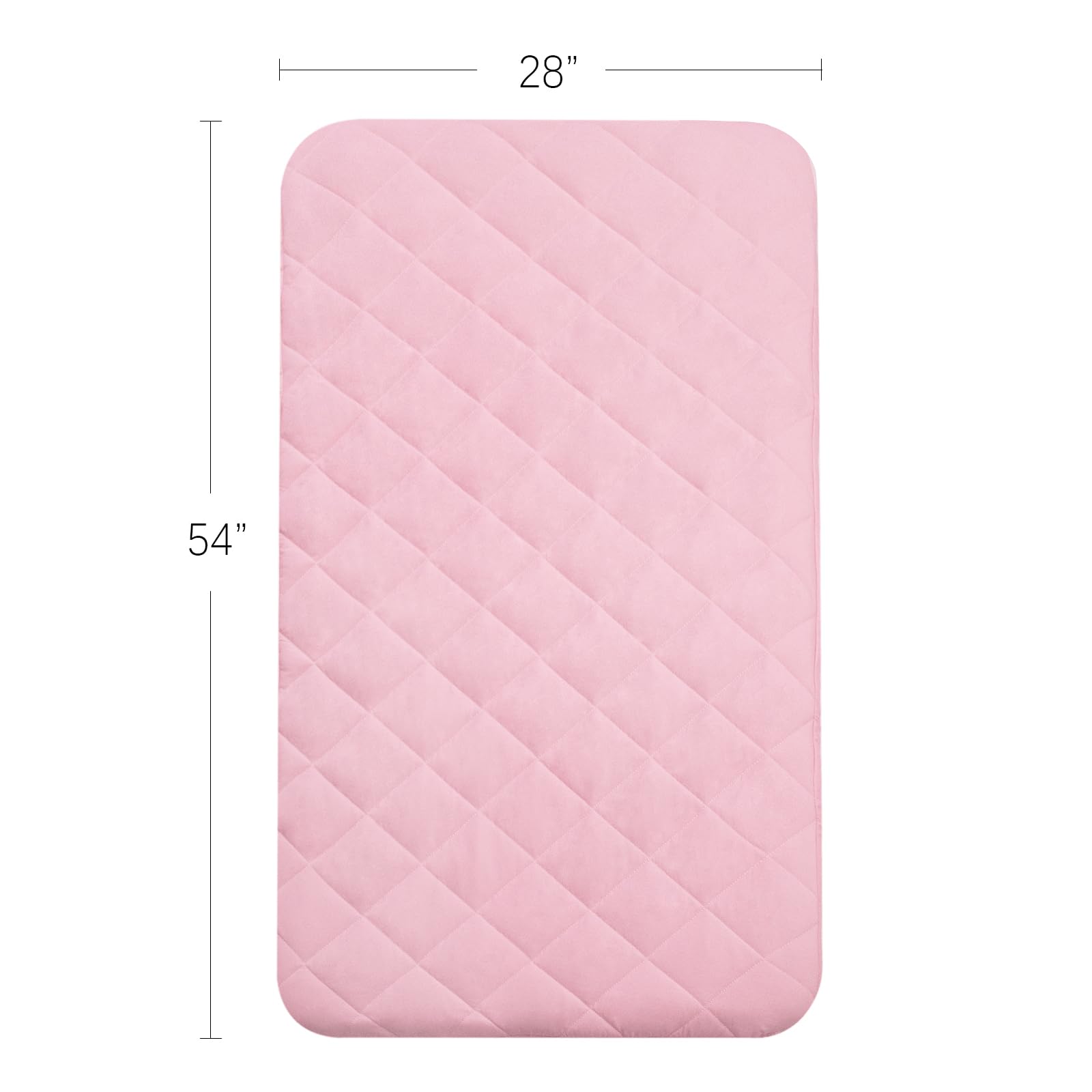 Elastic edge on Biloban Regalo My Cot sheet ensures secure fit.